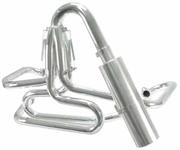Empi 00-3752 avgassystem 1 1/2" kromat med rostfri offroad dämpare