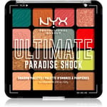 NYX Professional Makeup Ultimate Shadow Palette Øjenskygge Skygge Paradise Shock 16 stk.