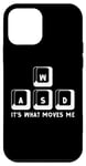 Coque pour iPhone 12 mini Wasd Its What Moves Me PC Keyboard Gamer