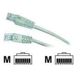 Gembird Patch Cord - RJ-45 (M) - RJ-45 (M) - 3 m - CAT 5e - Gjuten - Svart