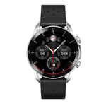 GARETT V10 Smartwatch - Bluetooth-samtal/Sportlägen/Puls Silver/Svart
