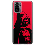 ERT GROUP Coque de téléphone Portable pour Xiaomi REDMI Note 10/ 10S Original et sous Licence Officielle Star Wars Motif Darth Vader 019 adapté à la Forme du téléphone Portable, Coque en TPU