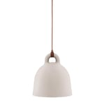 Normann Copenhagen Bell Lampe L, Sand Beige Aluminium