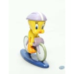 Looney Tunes Figurine Titi sur son vélo aux jo -