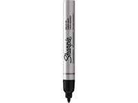 Permanent Marker Sharpie, Industriel, Rund, Spids, Sort