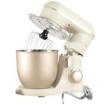 Salter EK5511SBO Bakes Stand Mixer – Electric Baking Whisk, 10 Speeds with Pulse Setting, 4 Litre Mixing Bowl, Planetary Mixing Action, Splash Guard, Whisk, Dough Hook, and Beater Attachments, 1300W