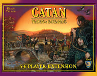 Settlers of Catan (4th ed): Traders & Barbarians 5-6 player extension (eng. regler)