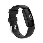 Blødt Fitbit Ace 3 etc. bånd - Sort