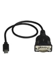 USB-C to Serial Adapter with COM Retention - USB / serial cable - 40 cm