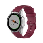 Garmin VivoMove 3S/VivoActive 4S Klockarmband i silikon - Röd