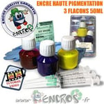 RECHARGE ENCRE- kit Encre Couleur Pigmentée Recharge EPSON T0712/T0713/T0714