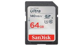 SanDisk Ultra Minneskort SDHC 64G 140mb/s