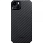 Pitaka iPhone 15 Skal MagEZ Case 4 Black/Grey Twill