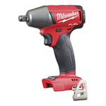 Milwaukee M18FIWF12-0 M18 Fuel Impact Wrench Friction Ring (1/2") (Naked-no Batteries or Charger), 1 W, 18 V, Multi
