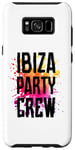 Coque pour Galaxy S8+ Ibiza Party Crew Colorful | Vacation Team