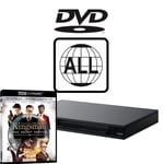 Sony Blu-ray Player UBP-X800 MultiRegion for DVD inc Kingsman 4K UHD