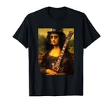 t-shirt monalisa guitarist by rock n roll tee shirt T-Shirt