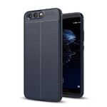 huawei Huawei P10 Leather Texture Case Navy