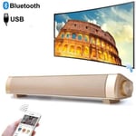 BARRE DE SON Barre de son Haut-parleur Bluetooth TV Soundbar stéréo Filaire HD Audio Cinéma Maison de Son pour PC TéléphoneTV