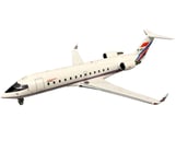 EP-Toy 1/200 Scale CRJ-200ER Special Plane Chinese Air Force Alloy Model, Adult Gift And Collectibles, 5.1Inch X 4.2Inch