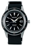 Seiko SRPG09J1 Presage Style 60s Black Nylon Strap Watch