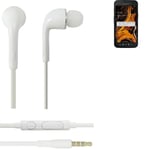 Earphones for Samsung Galaxy Xcover 4s in earsets stereo head set