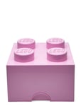 Lego Storage Brick 4 Pink LEGO STORAGE