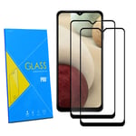 [2-Pack] Screen Protector for Samsung Galaxy A12 Tempered Glass Film, [Case Friendly][Anti-Scratch][Anti-Shatter] For Samsung Galaxy A12