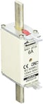 Eaton 6NHG01B Fuse Link, Low Voltage, 6Â A, 500Â V AC/NH01, GL/GG IEC Estate Identification Detector Voltage Grab Tab UK
