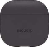 Decoded Silicone Aircase - Skyddande Silikonfodral För Airpods 4:E Generation (Kol)