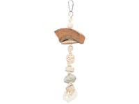 Trixie Natural Toy, Coconut/Rattan/Lava Rock, 35 Cm