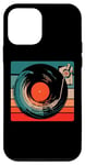 Coque pour iPhone 12 mini Retro Vinyle Platine Lecteur 70s - 60s Vintage Disque