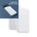 Wireless Magetic 5000mAh Portable Slim Power Bank Battery Back USB-A to... 