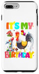 iPhone 7 Plus/8 Plus It's My Birthday Chicken 1th for Girls Chicken Dabbing Party Case
