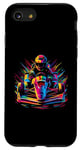 Coque pour iPhone SE (2020) / 7 / 8 Go Kart Racer Racing Karting Pop Art