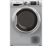 HOTPOINT NT M11 9X2SXB UK 9 kg Heat Pump Tumble Dryer - Silver, Silver/Grey