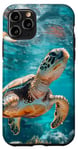 Coque pour iPhone 11 Pro Tortue de mer Design Tortues de plage PC