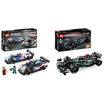 LEGO Speed Champions Voitures de Course BMW M4 GT3 et BMW M Hybrid V8, Véhicules Jouet pour Enfants & Technic Mercedes-AMG F1 W14 E Performance Voiture de Course Jouet pour Enfants