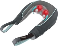 Homedics Shiatsu Neck Massager with Heat, Rotating Massagers for Neck and Back,