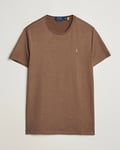 Polo Ralph Lauren Luxury Pima Cotton Crew Neck T-Shirt Cedar Heather