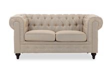 Manor House CHESTERFIELD 2-sits Soffa Beige -
