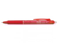 Kuglepen Pilot Frixion Clicker Rød Fine 0,5 Mm - (12 Stk.)
