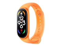 Xiaomi - Handledsrem för aktivitetsspårare - 160-224 mm - neonorange - för Xiaomi Smart Band 7 Xiaomi Mi Band 7, Smart Band 7