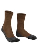 FALKE Men's TK2 Explore Melange M SO Wool Thick Anti-Blister 1 Pair Hiking Socks, Brown (Mocca 5990), 11-12.5
