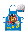 Paw Patrol Chase med vänner - Kockset: Förkläde & kockmössa Blå