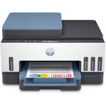 Multifunktionsskrivare HP Impresora multifunción HP Smart Tank 7306, Impresión, escaneado, copia, AAD y Wi-Fi, AAD de 35 hojas;