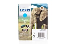 Epson Expression Photo XP-760 (24 / C 13 T 24224010) - original - Ink cartridge cyan - 360 Pages - 4,6ml