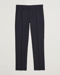 Filippa K Slim Wool Trousers Dark Navy