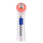 Home use Anti Cellulite Massager Mini Cosmetic Instrument Introducing Nutrients Deep Clean High Frequency Massager for Face Ipl Rejuvenation USB White