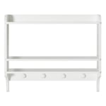 Oliver Furniture Seaside Bokhylla med Knoppar Vit Björk